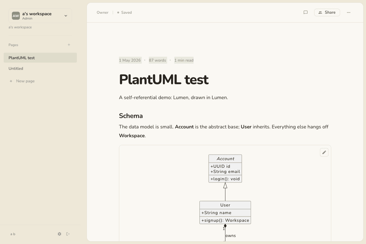 Threaded comments in Lumen